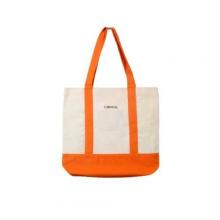 100% naterial cotton advantageous carry handbags with cotton handle