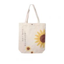 Carry canvas shopping bags with printing logo
