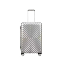 Promotion aluminium material luggage with high quality trolley and wheels