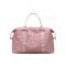 Waterproof pink sport carry travel bags for women with multi-functional pockets for outdoor activities