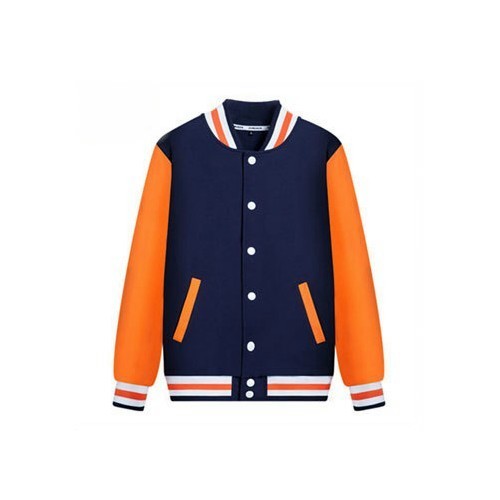 Customized embroidery logo sports outerwear baseball jacket