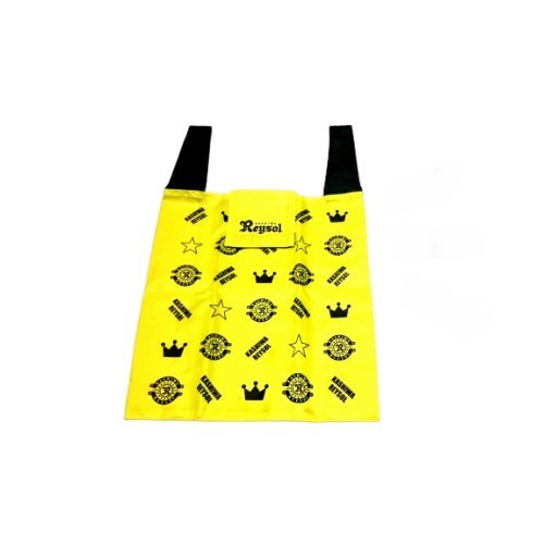 Waterproof nylon foldable tote bags with custom printed logos perfect for promotional purposes
